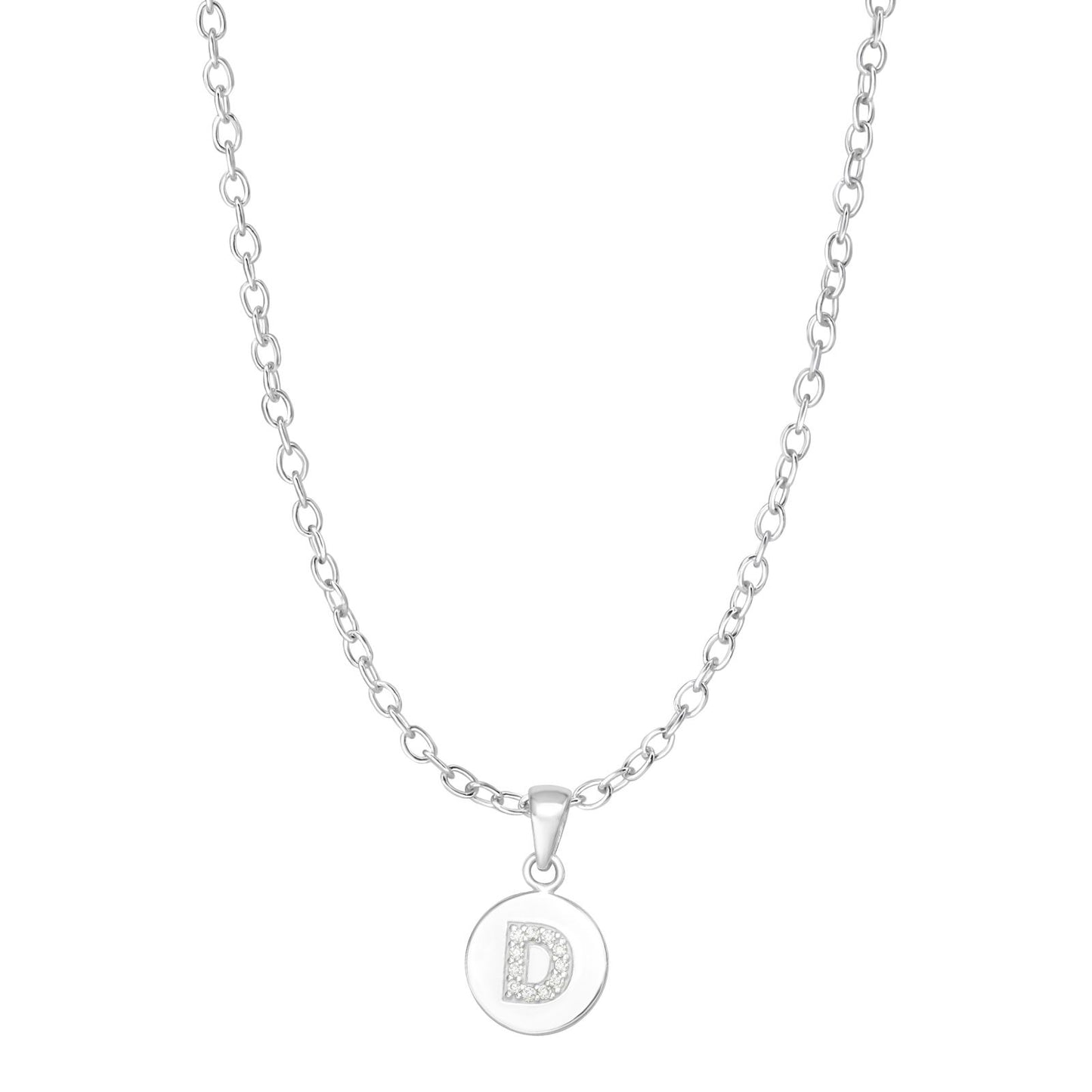 Colier din Argint cu Initiale - DivaSilver