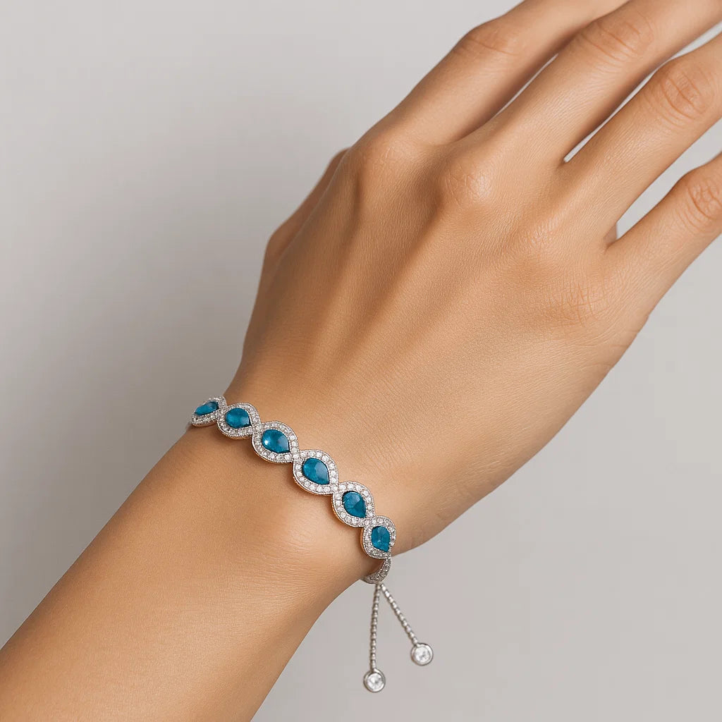 Bratara din Argint Ocean Drops