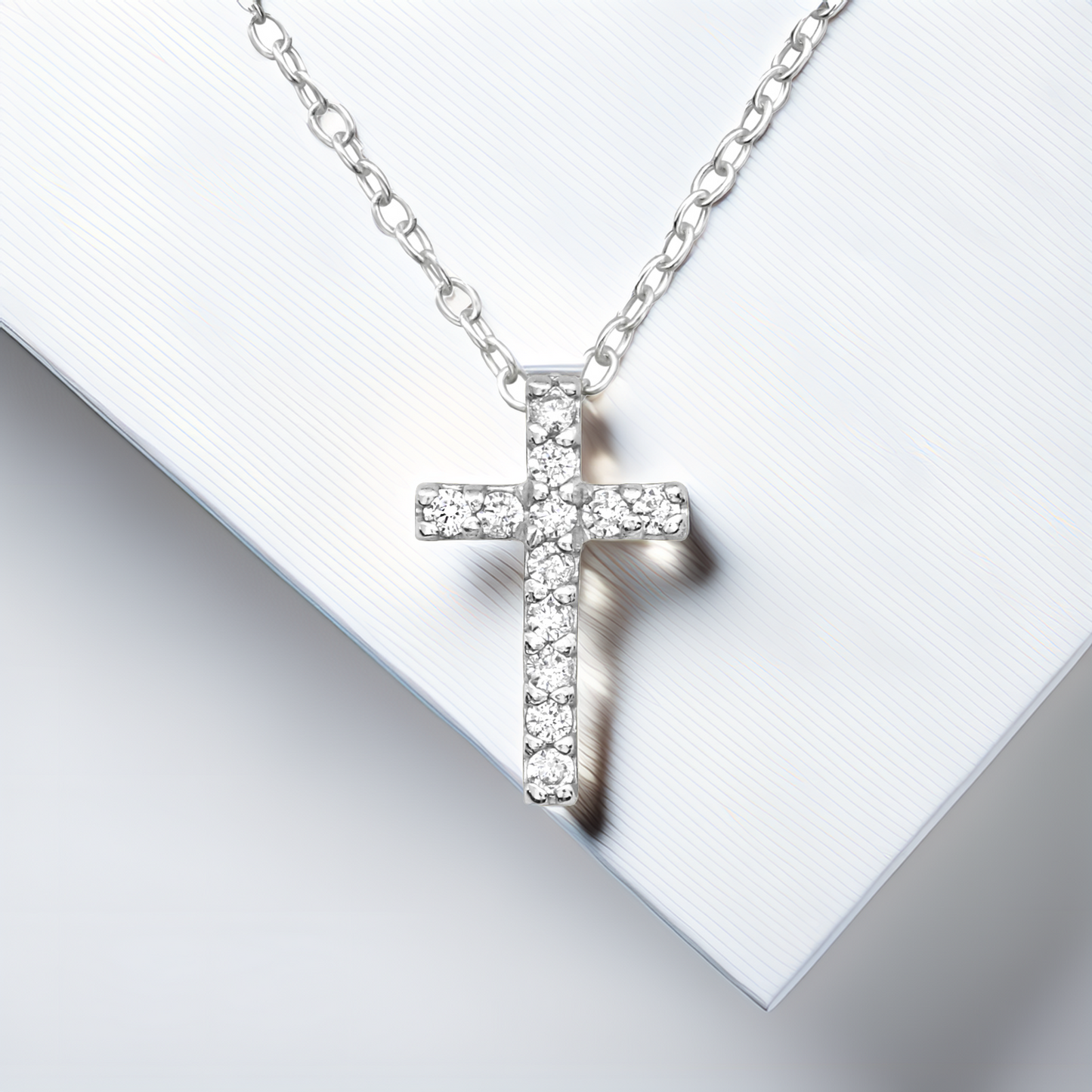 Colier din Argint Cross - DivaSilver