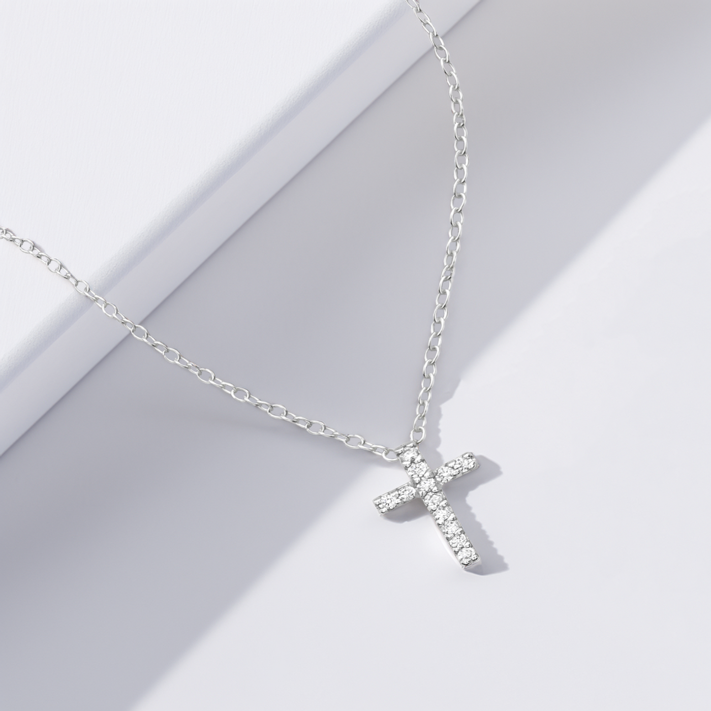 Colier din Argint Cross - DivaSilver