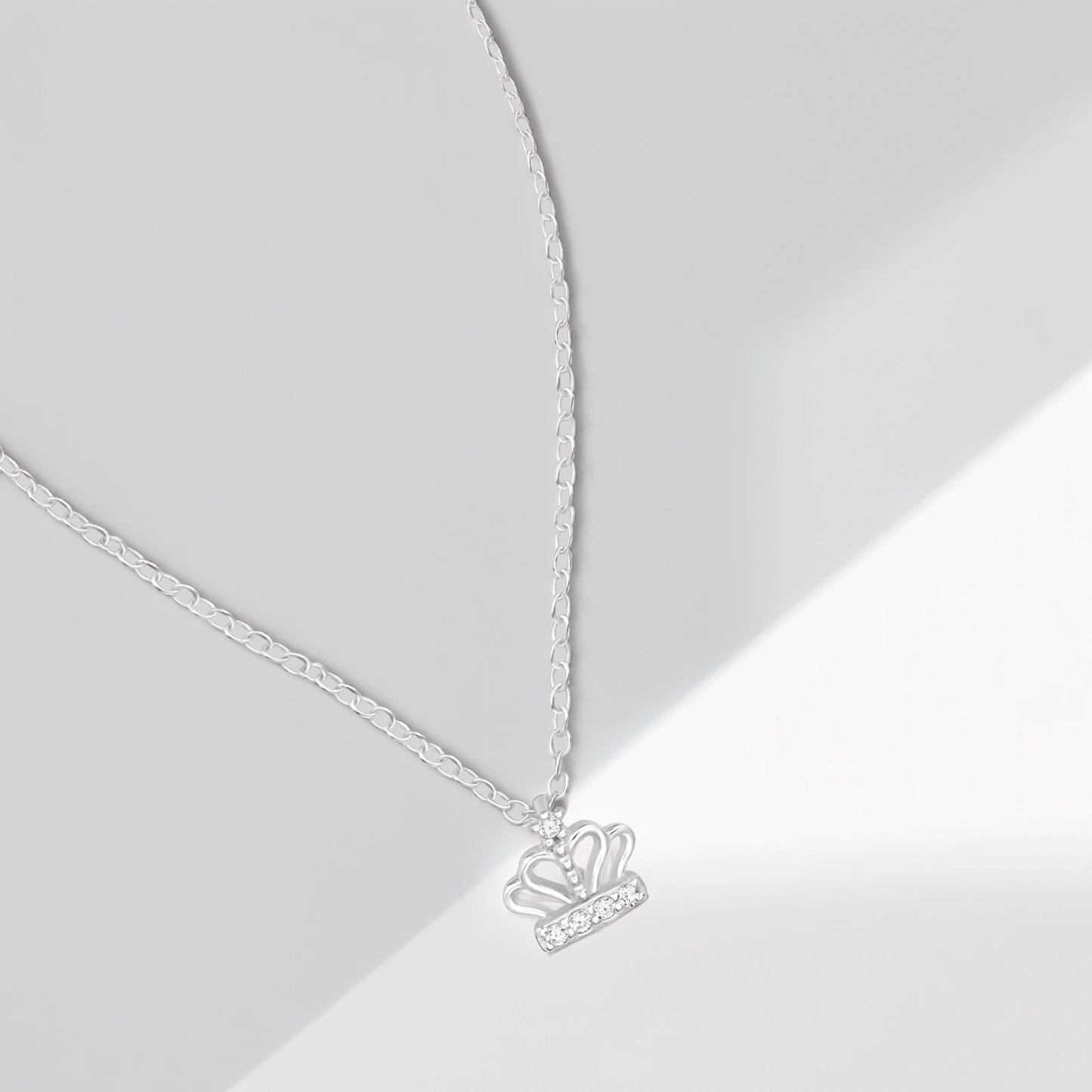 SET CROWN - INEL + LANTISOR DIN ARGINT S925 - DivaSilver