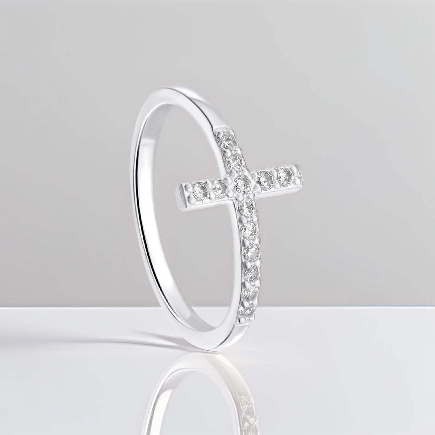 Inel din Argint Cross