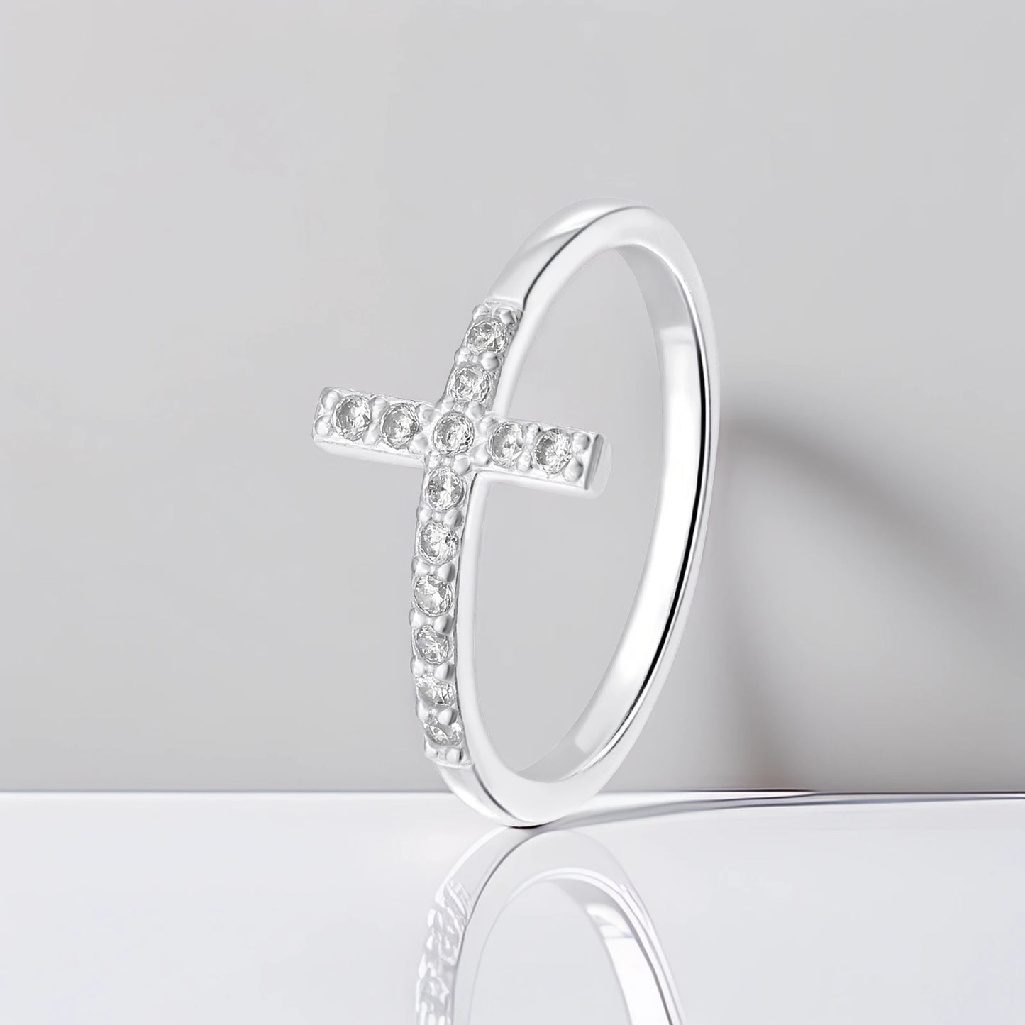Inel din Argint Cross
