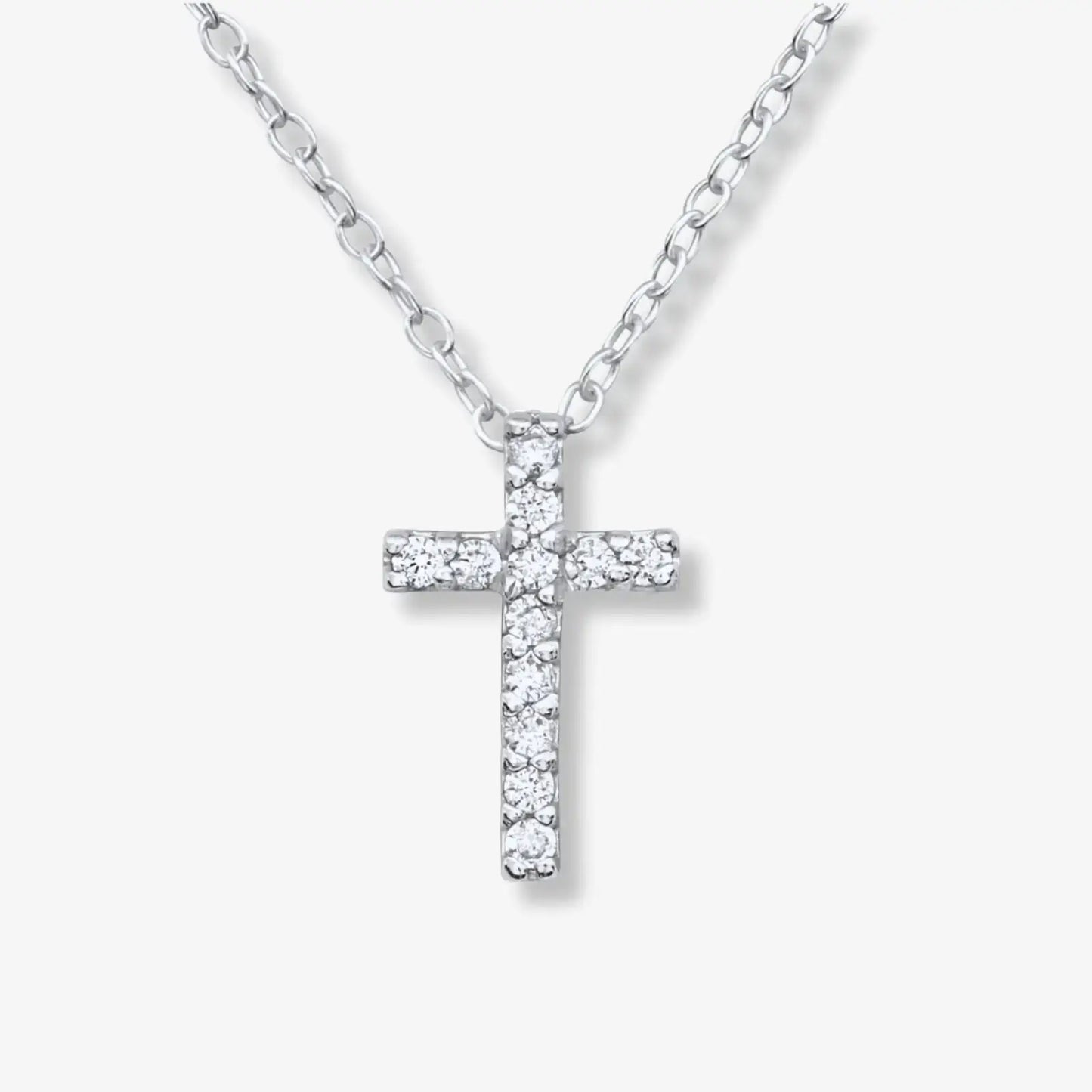 Colier din Argint Cross - DivaSilver