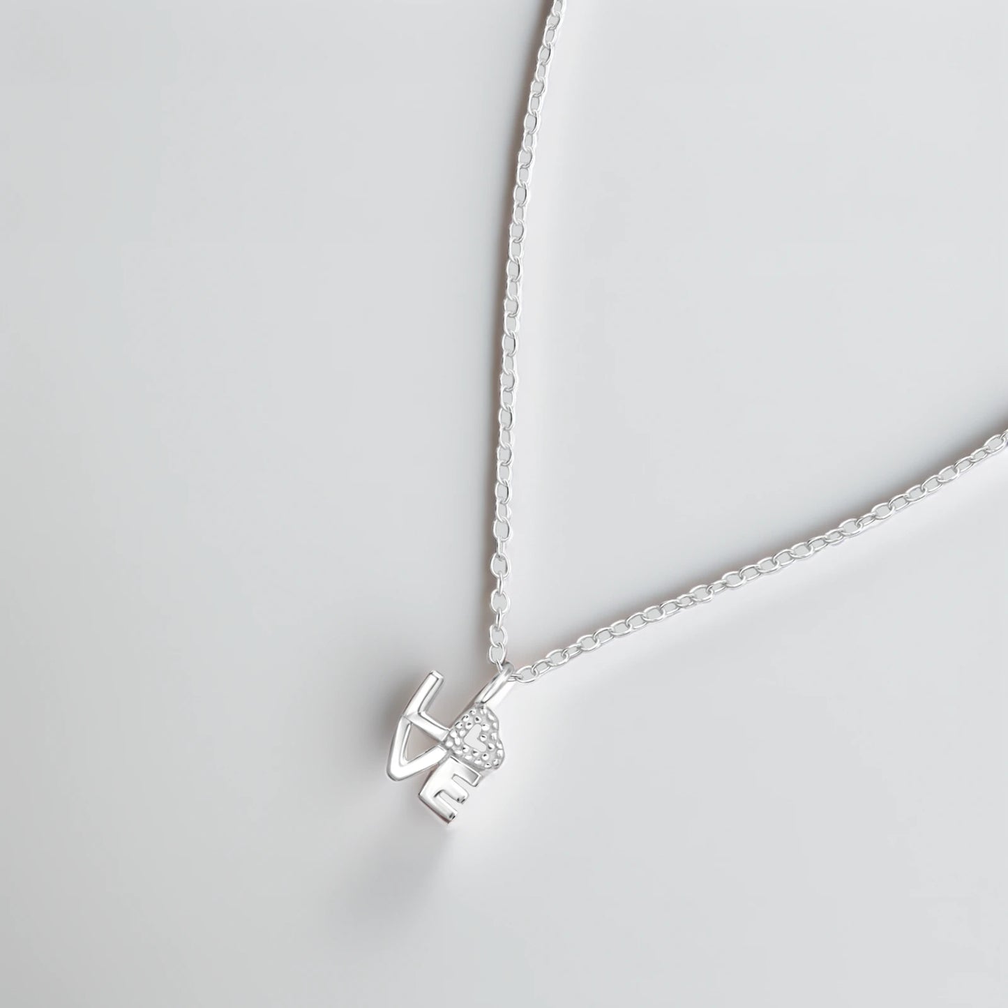 Colier din Argint LOVE - DivaSilver