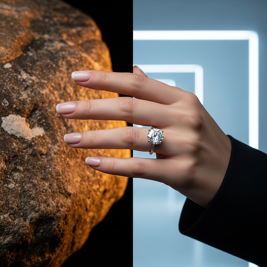 Diamant Natural vs. Laborator: Ghidul Complet Care Îți Va Schimba Decizia