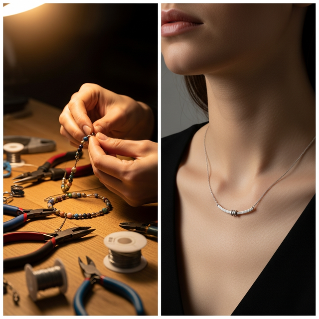 Bijuterii DIY vs argint 925: diferențe și criterii