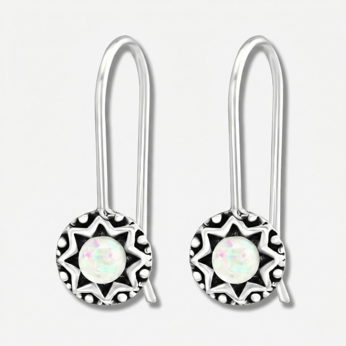 Cercei din Argint Mystic Opal