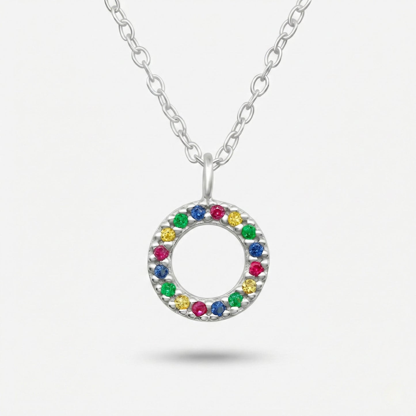 Colier din Argint Rainbow Chackra