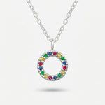 Colier din Argint Rainbow Chackra