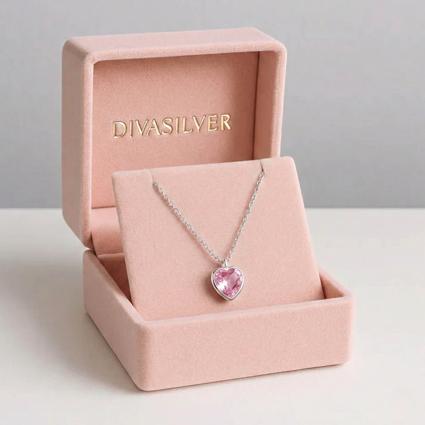 Colier din Argint Silver Heart