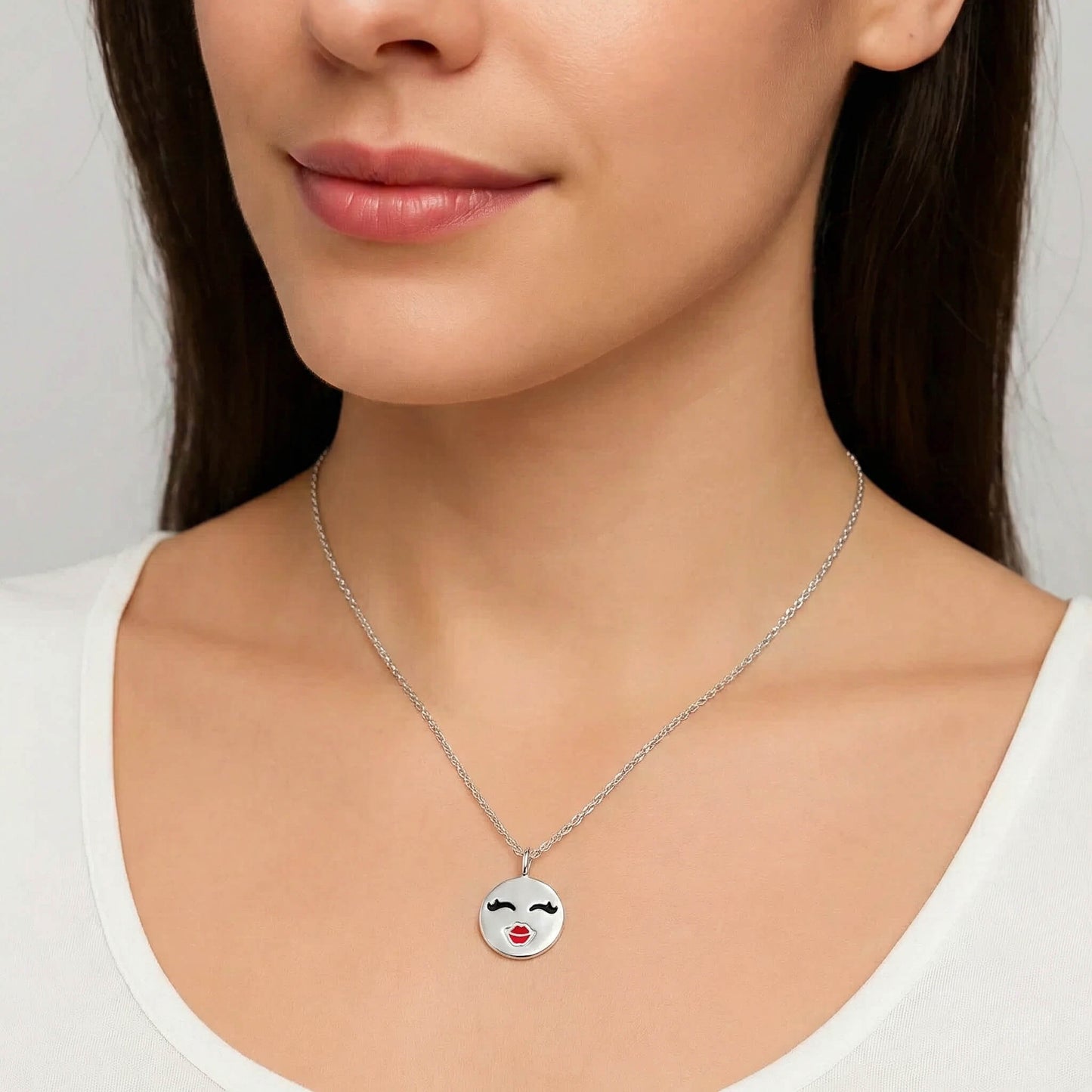 Colier din Argint Silver Kiss