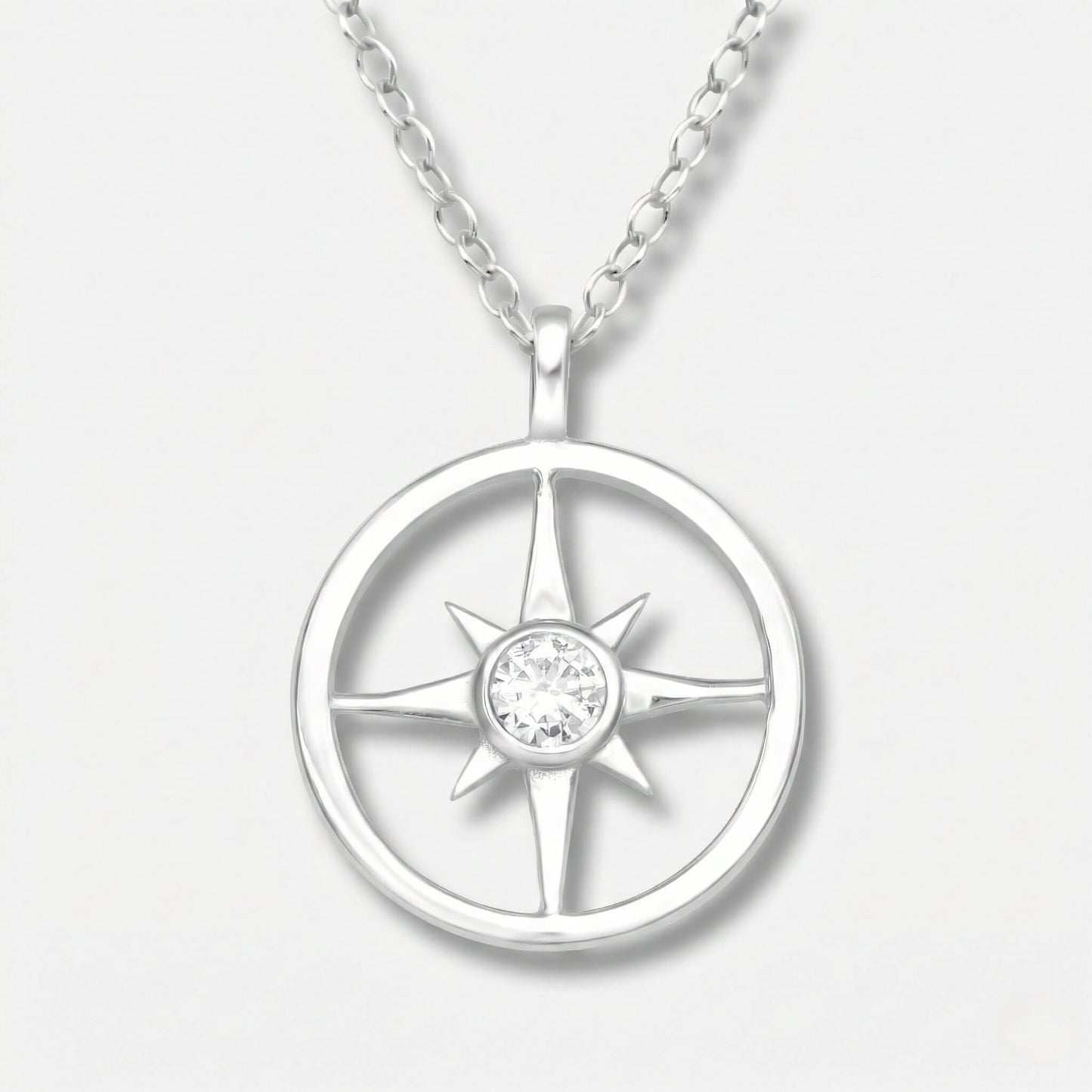 Colier din Argint Steaua Nordului