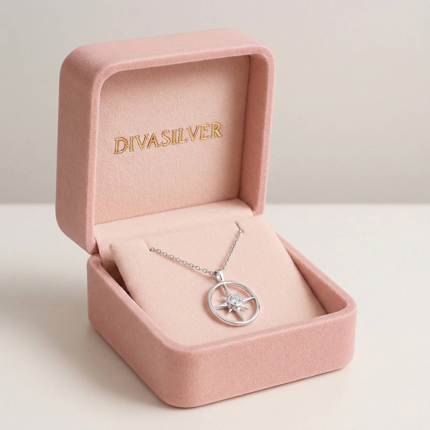 Colier din Argint Steaua Nordului