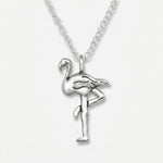 Colier din Argint Tropical Flamingo