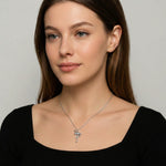 Colier din Argint Tropical Flamingo