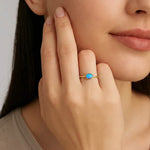 Inel din Argint Azure Opal