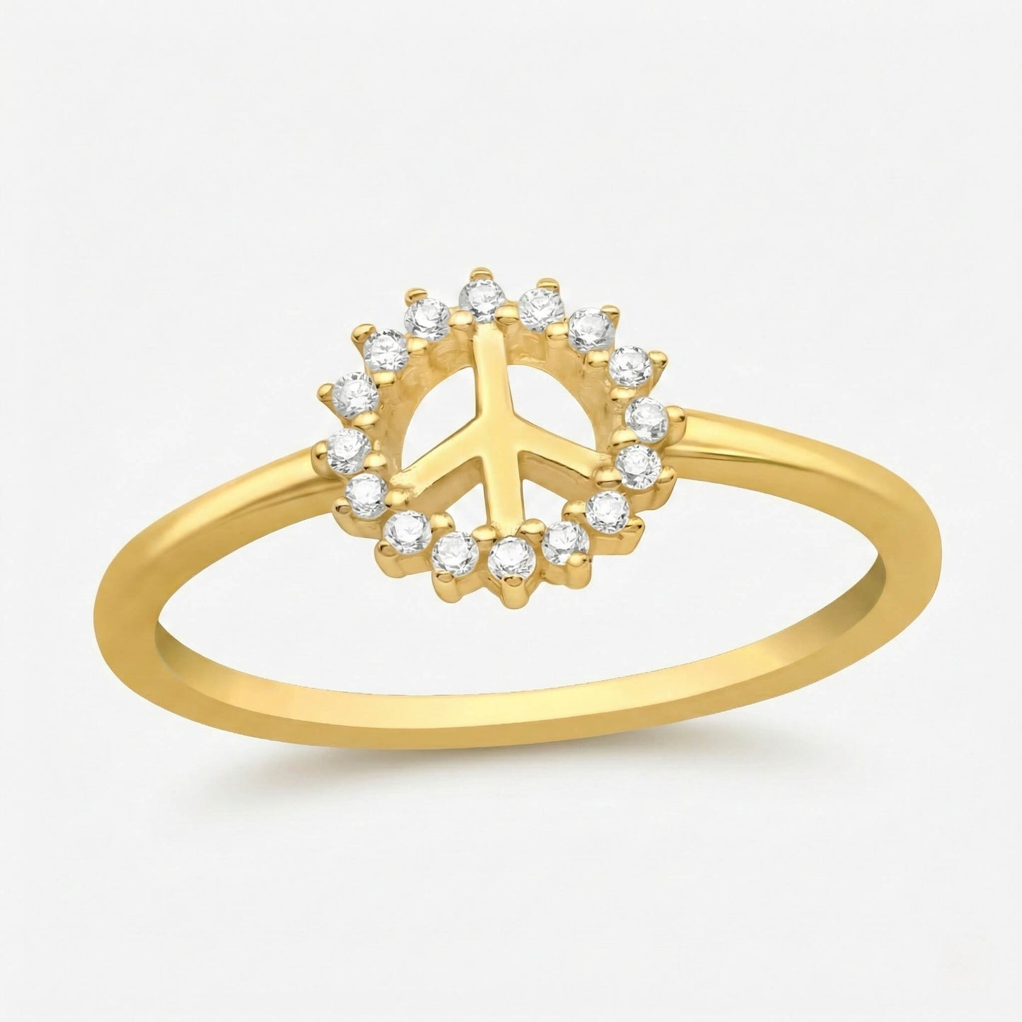 Inel din Argint Golden Harmony