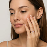 Inel din Argint Opal Blush