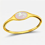 Inel din Argint Opal Blush