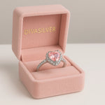 Inel din Argint Pink Desire