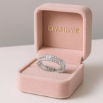 Inel din Argint Twin Diamonds