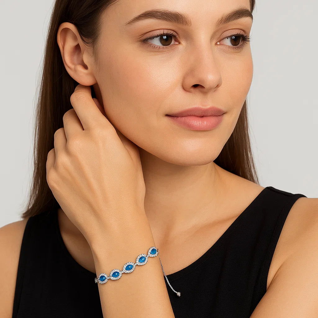 Bratara din Argint Ocean Drops