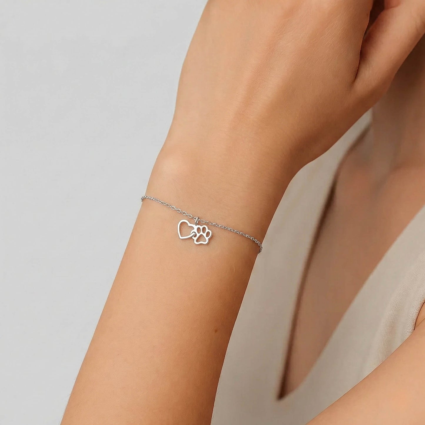 Bratara din Argint Love Pets