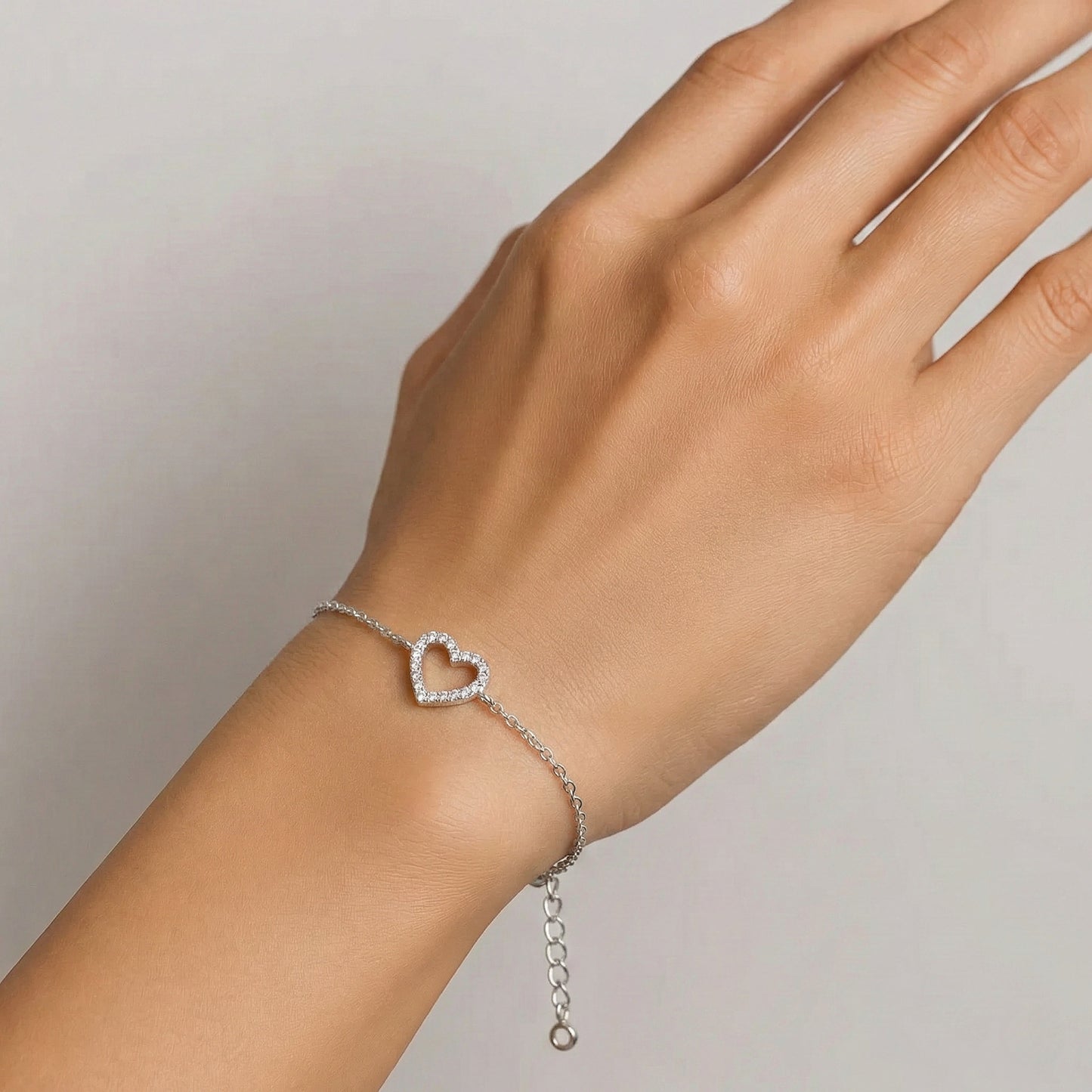 Bratara din Argint Simple Heart