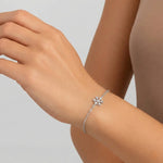 Bratara din Argint Fulg de Nea