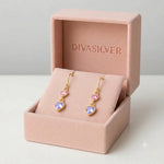 Cercei din Argint Pastel Hearts - prezentare 6