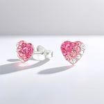 SET ROSE HEART - CERCEI + LANTISOR DIN ARGINT S925