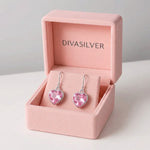 Cercei din Argint Royal Heart