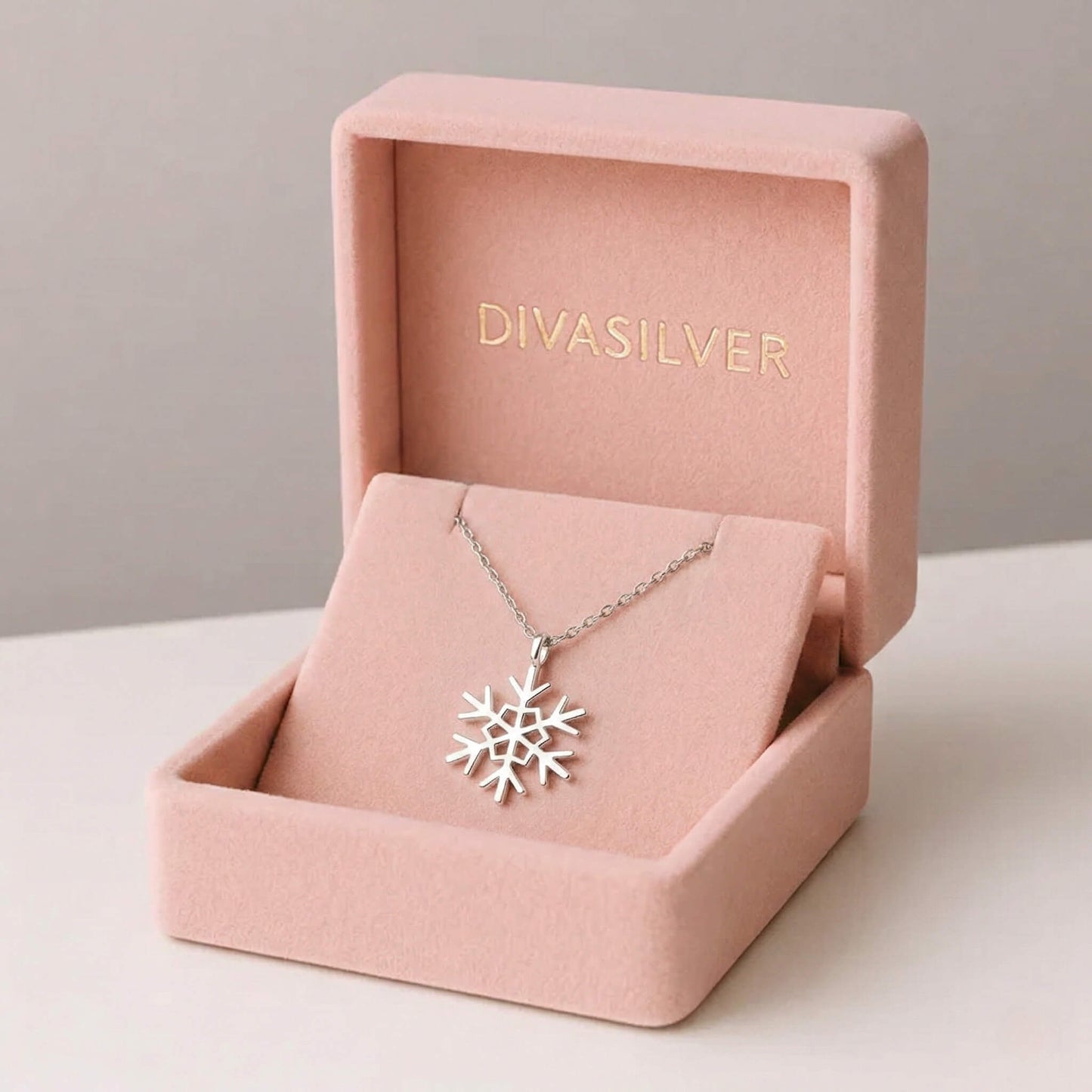 Colier din Argint Fulg de Nea