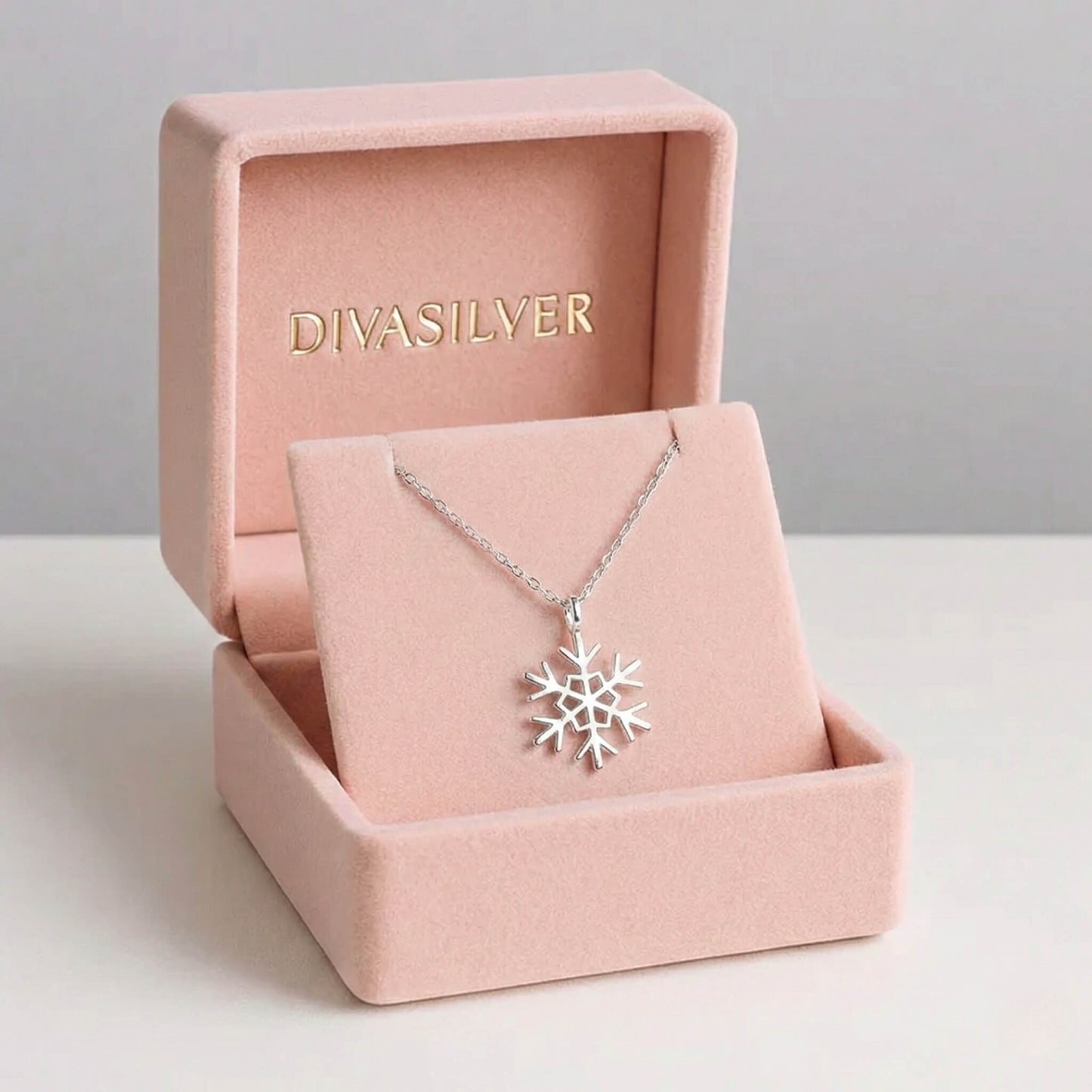 Colier din Argint Fulg de Nea