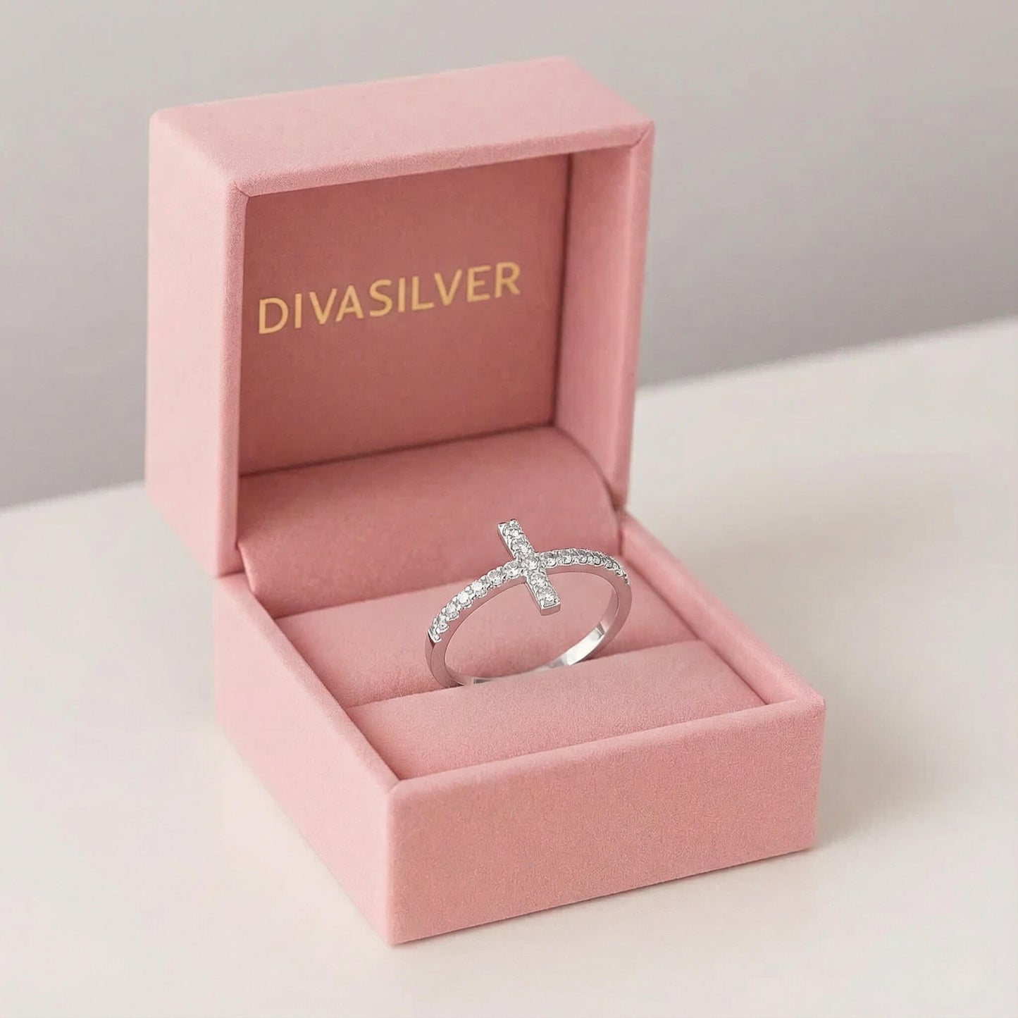 Inel din Argint Cross