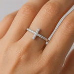 Inel din Argint Cross