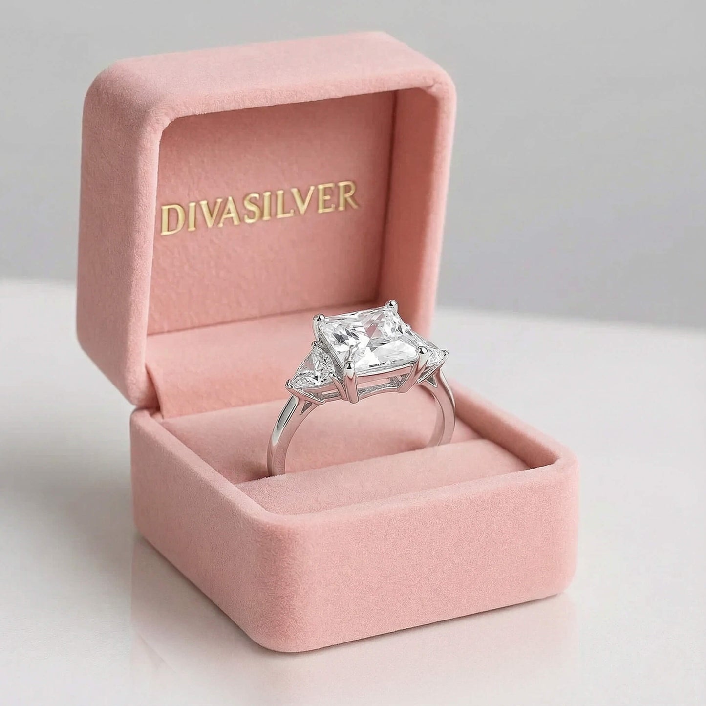 Inel din Argint Diamonds