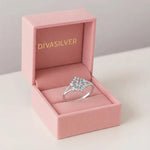 Inel din Argint Icy SnowFlake