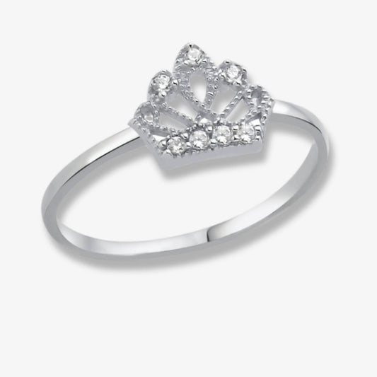 Inel din Argint Queen's Tiara