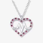 Colier din Argint Heartbeat