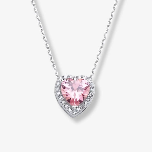 Colier din Argint Pink Desire