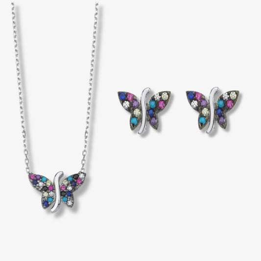 Set Rainbow Butterfly - Lantisor + Cercei