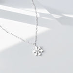 Colier din Argint Crystal Snowflake